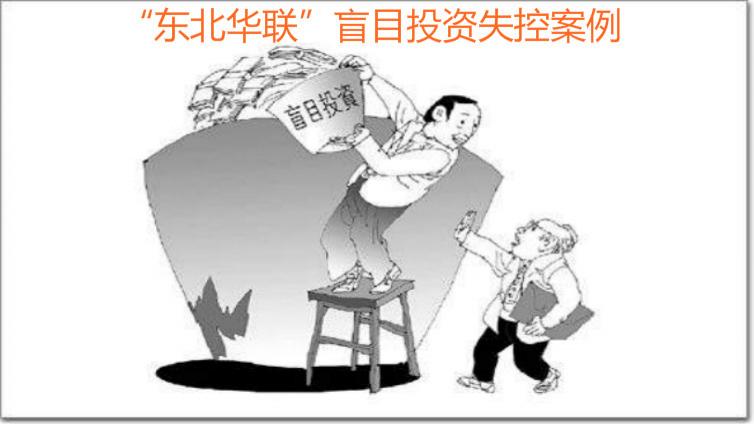 “東北華聯”盲目投資失控案例