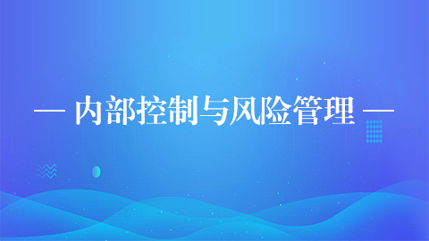 內(nèi)部控制與風(fēng)險(xiǎn)管理 